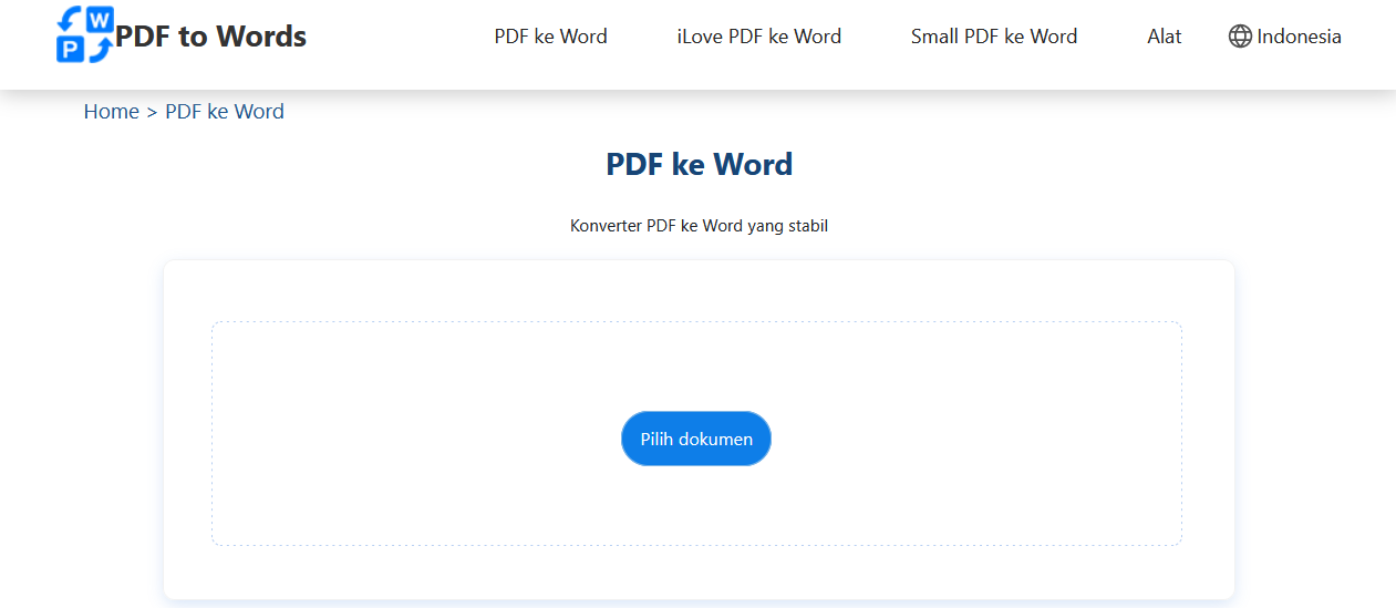 ubah pdf ke word